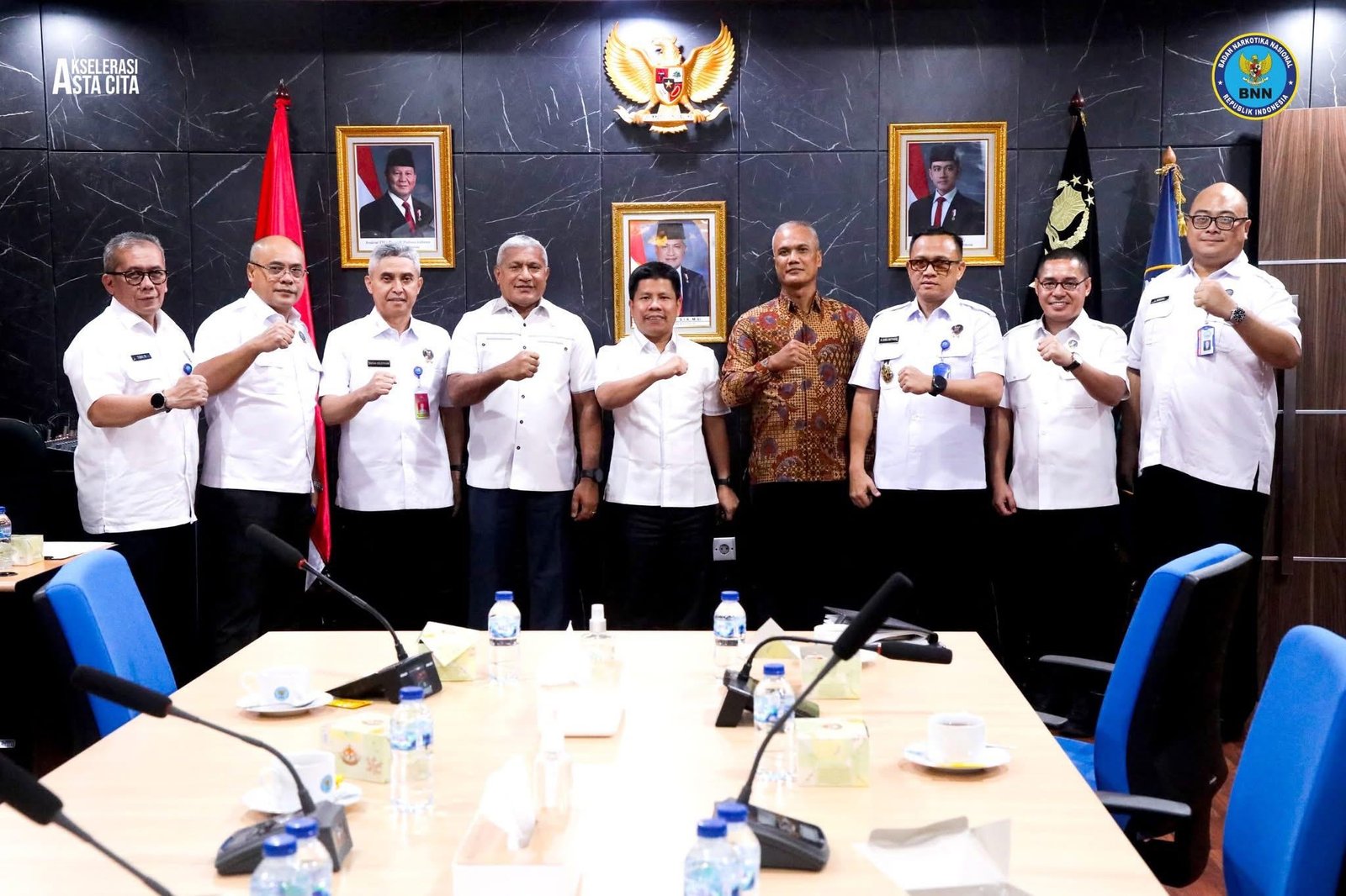 Bupati Sambas, Satono gelar pertemuan bersama kepala BNN-RI bahas pemberantasan Narkoba di perbatasan