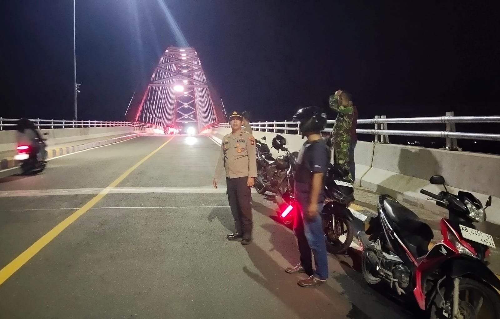 Polsek Tebas Patroli di kawasan JSSB